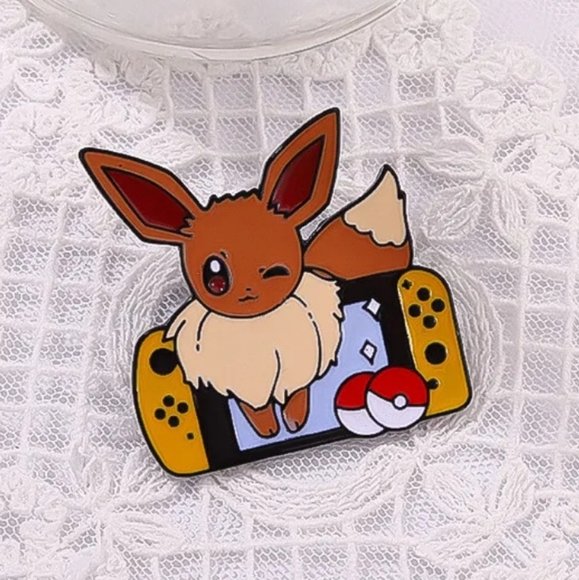 πΉοΈ Eevee Nintendo Switch Pin - Picture 3 of 6